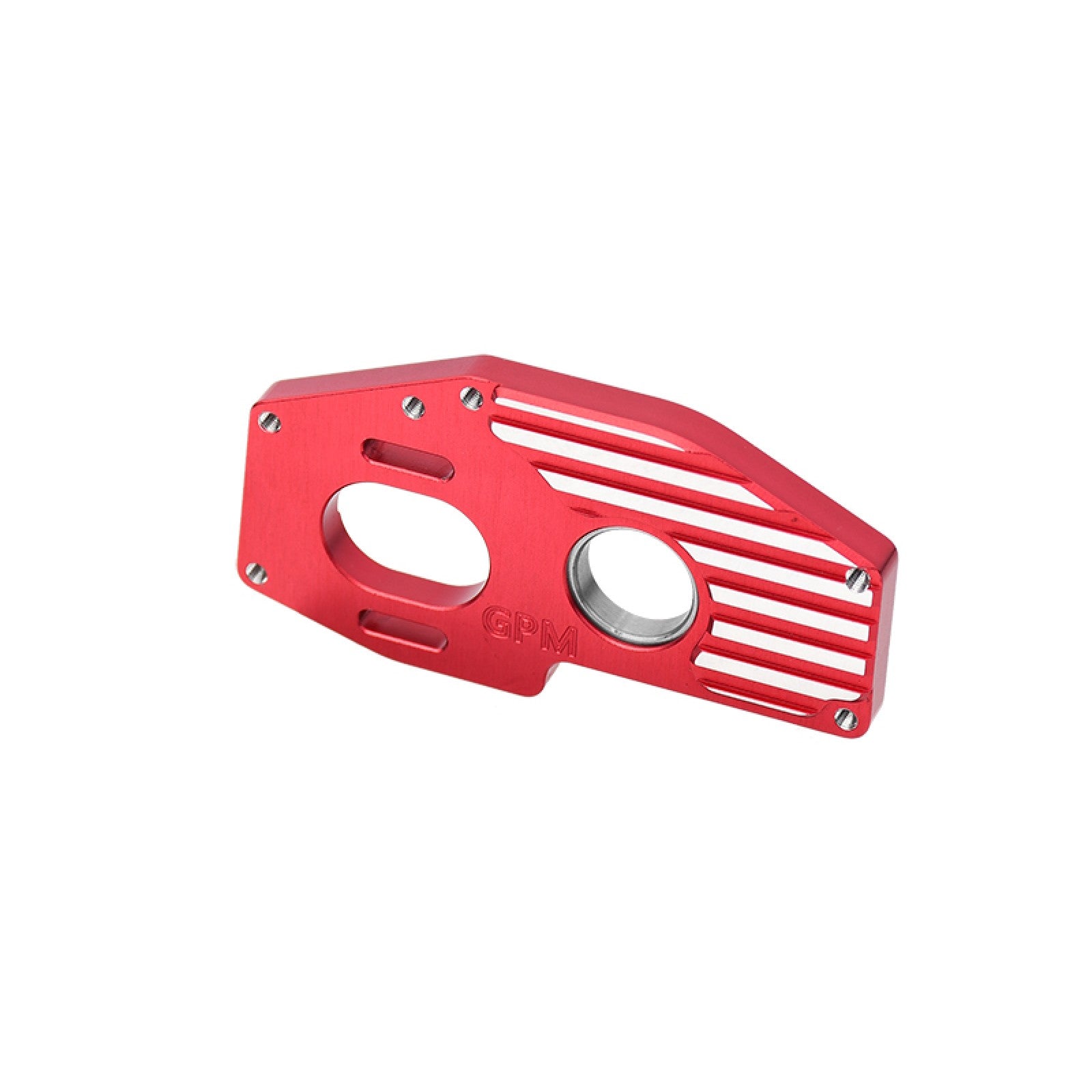 GPM MAM4018-R - ALUMINUM 7075 MOTOR MOUNT PLATE FOR CENTER DIFF (LARGER INNER BEARINGS) FOR ARRMA 1/8 MOJAVE 4S / 1/10 OUTCAST KRATON V2.5