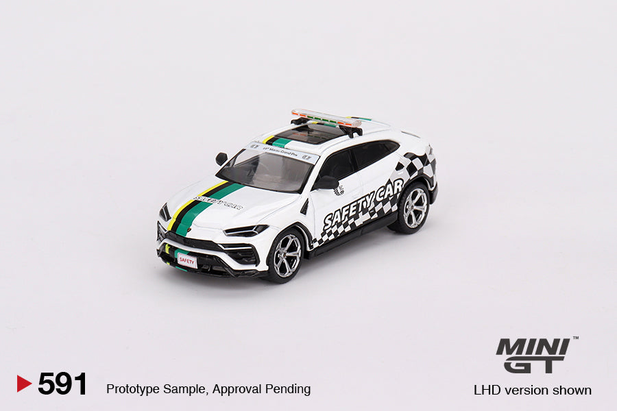 MINI GT 0591 - Lamborghini Urus 2022 Macau GP Official Safety Car