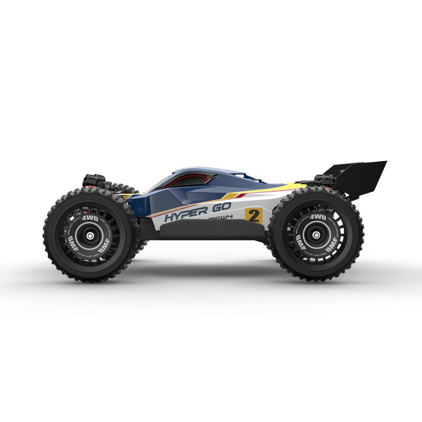 MJX Hyper GO - 16213 1/16 4WD Brushless Buggy - Blauw / Geel