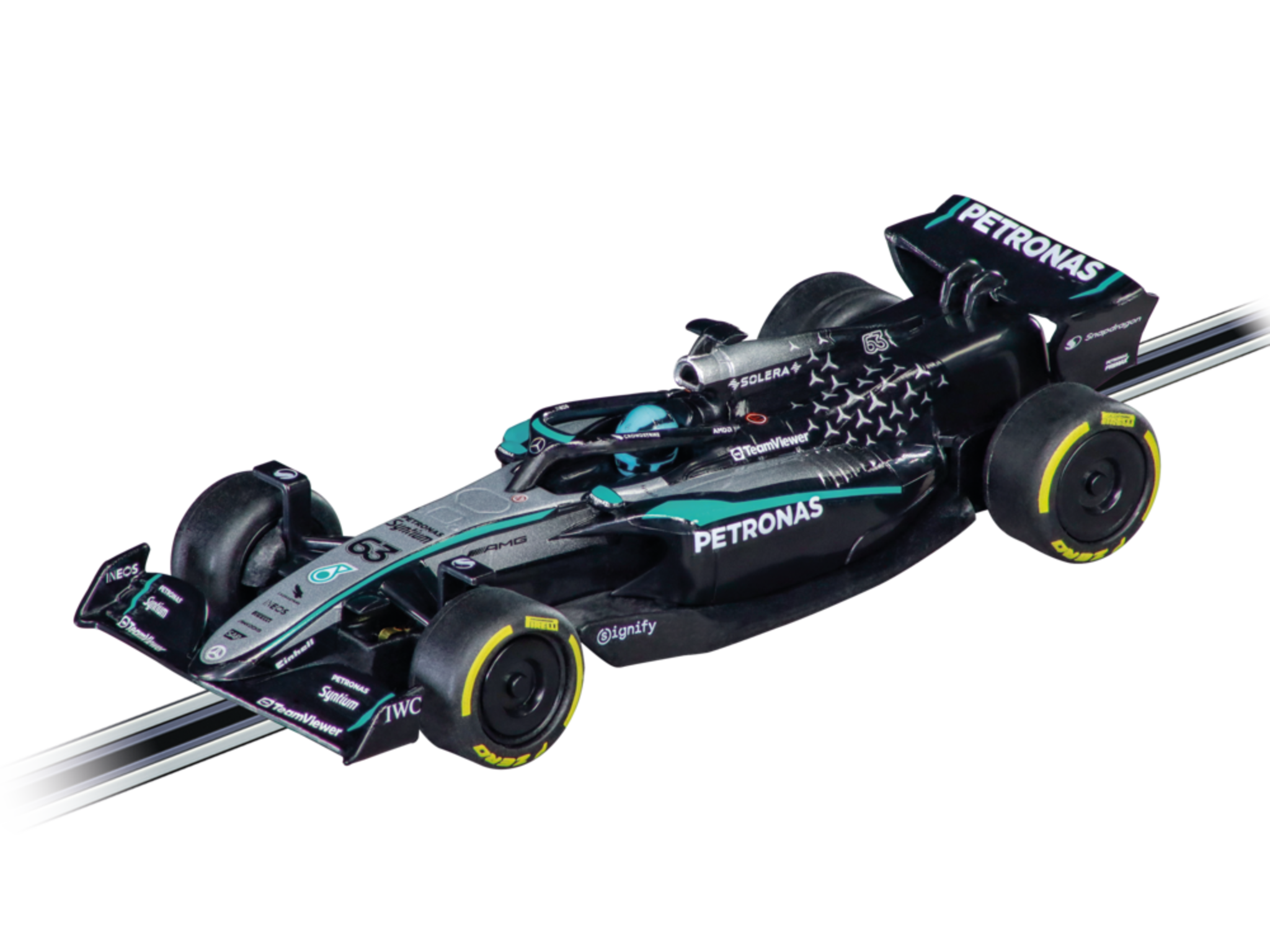 Carrera GO!!! - Mercedes-AMG F1 W16 E Performance 'G. Russell, No. 63