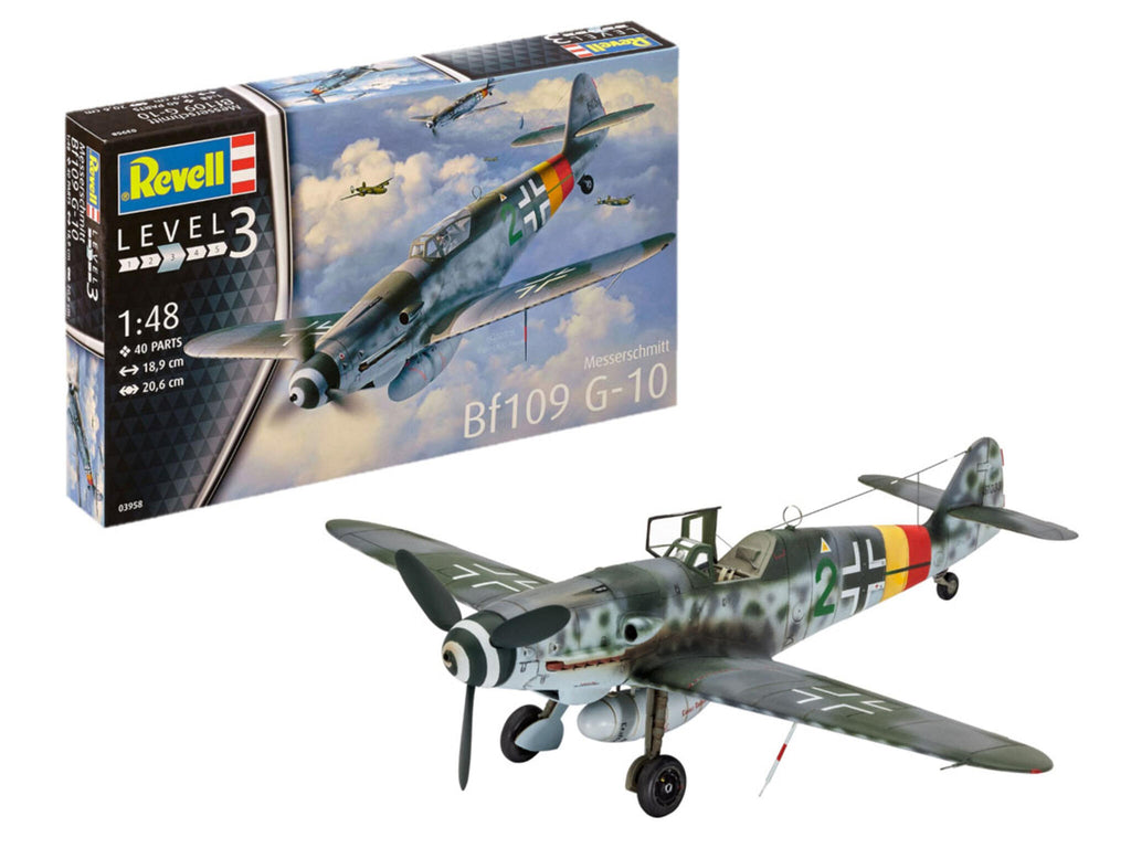 Revell 03958 - 1/48 Messerschmitt Bf109 G-10