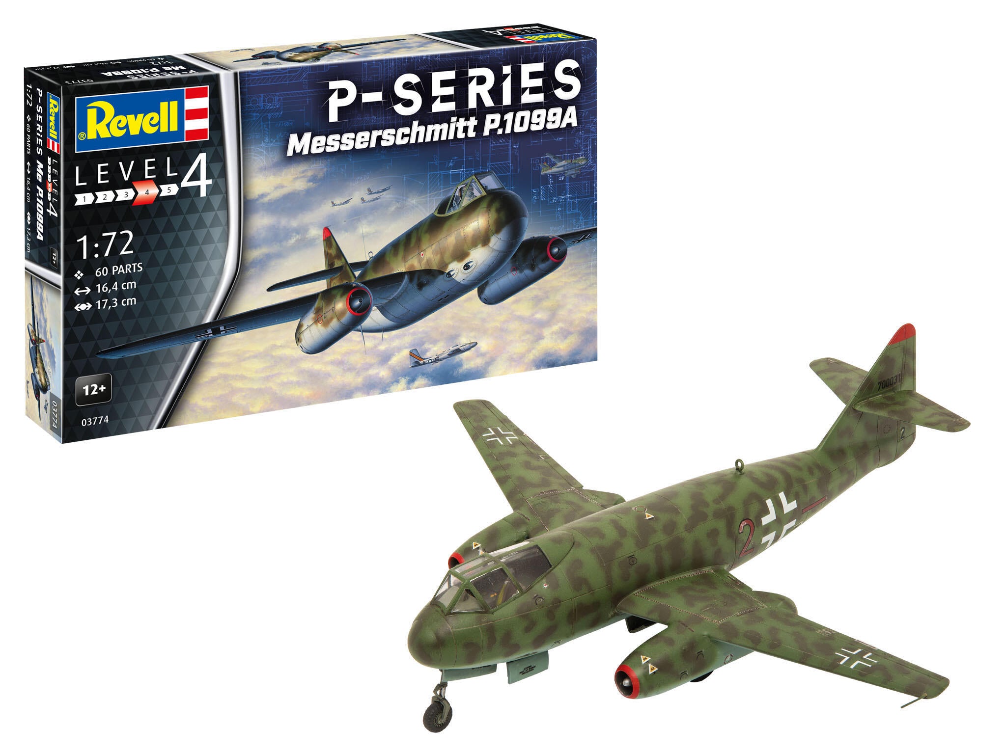 Revell 03774 - 1/72 Messerschmitt P.1099A - P-Series