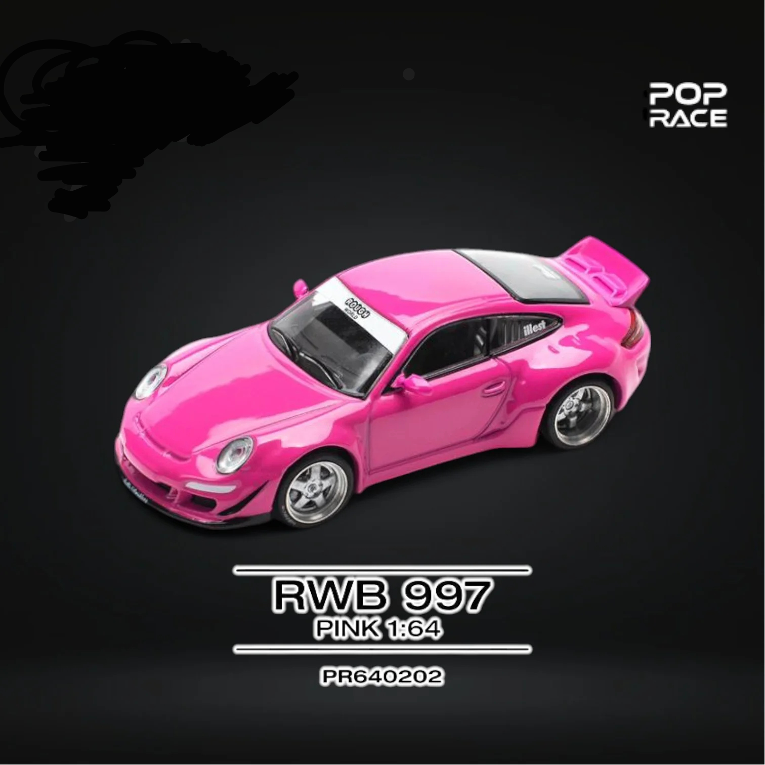 Pop Race 0202 - Porsche RWB 997, pink