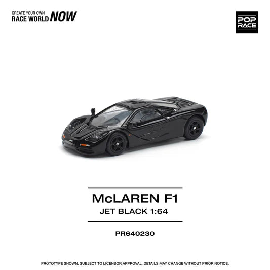 Pop Race 0230 - McLaren F1, jet black