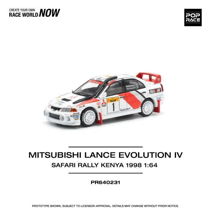 Pop Race 0231 - Mitsubishi Lancer Evolution IV
