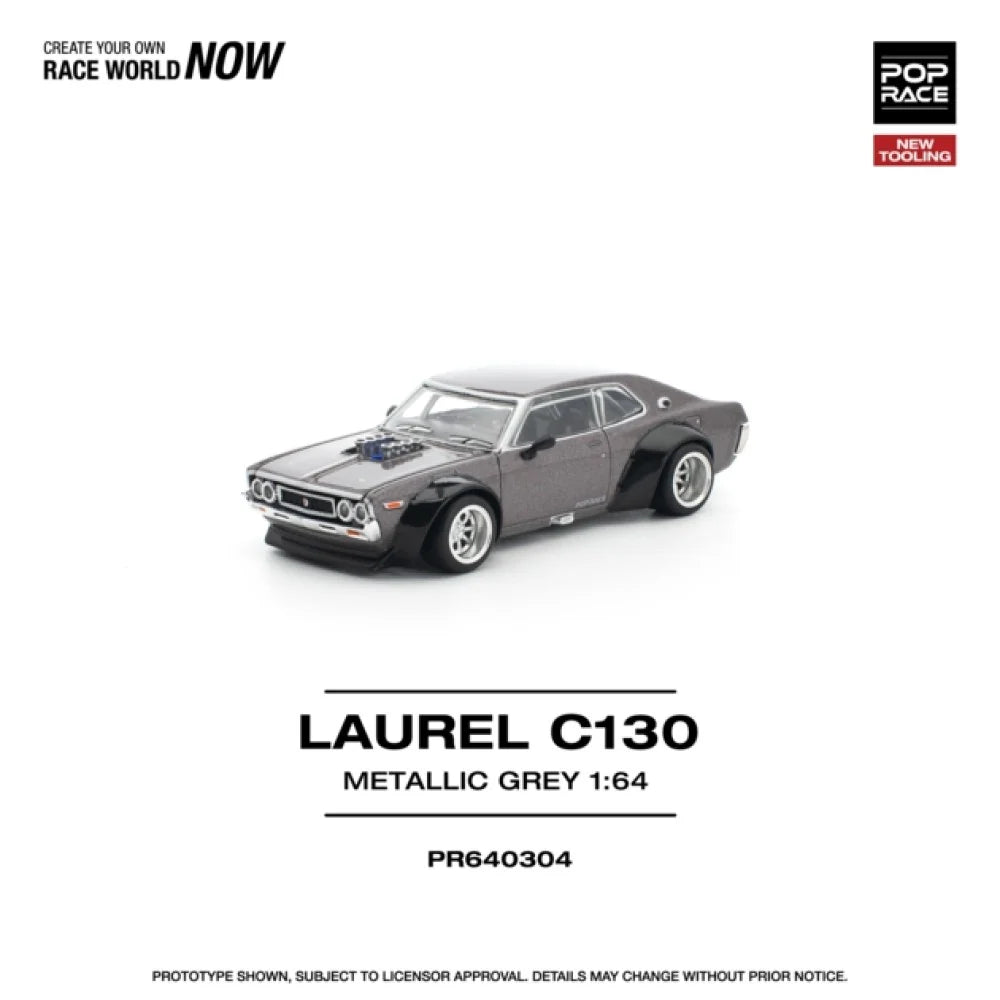 Pop Race 0304 - Laurel c130, metallic grey