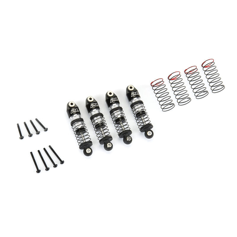 PROLINE PRO638700 - 1/24 Big Bore Scaler Shocks (4): SCX24