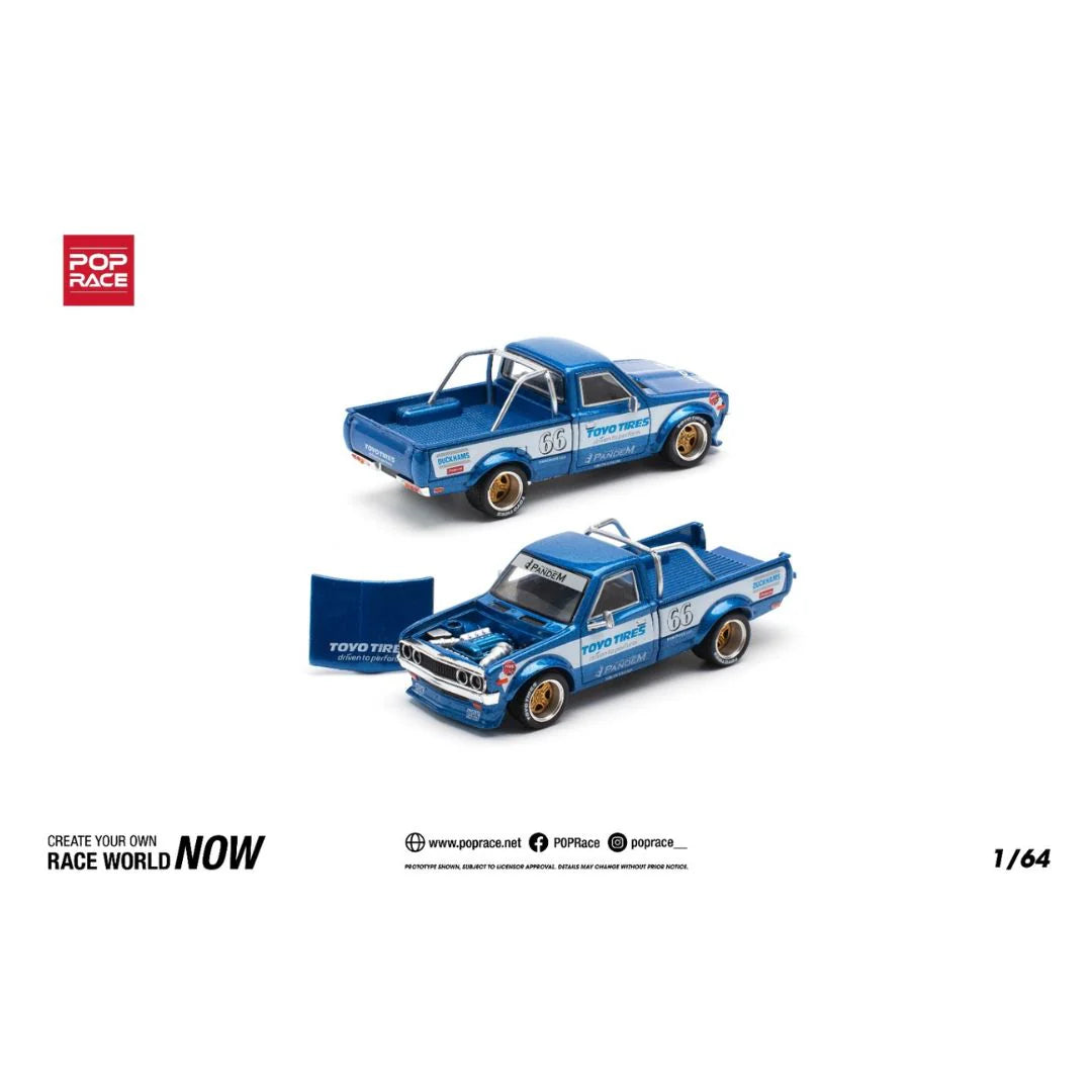 Pop Race 0217 - Pandem Datsun 620, blue