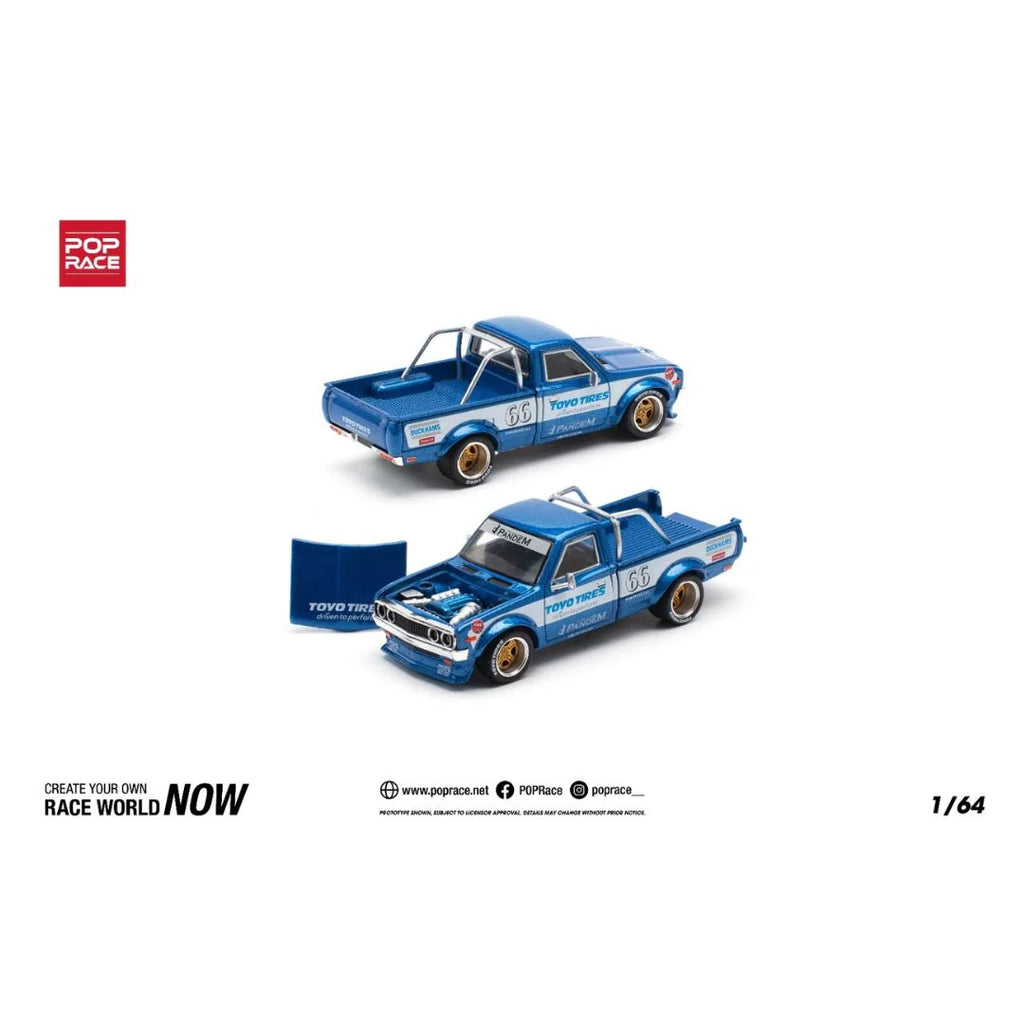 Pop Race 0217 - Pandem Datsun 620, blue