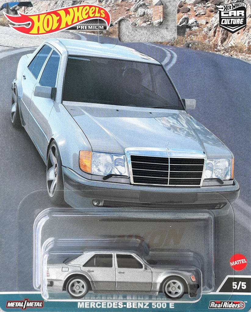 Hot Wheels Premium Car Culture Canyon Warriors - Mercedes-Benz 500 E (5/5)