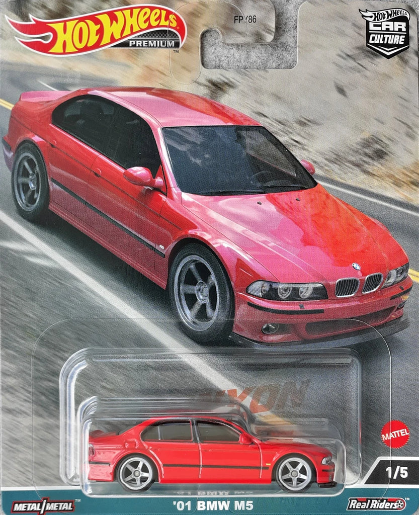 Hot Wheels Premium Car Culture Canyon Warriors - 2001 BMW M5 E39 (1/5)