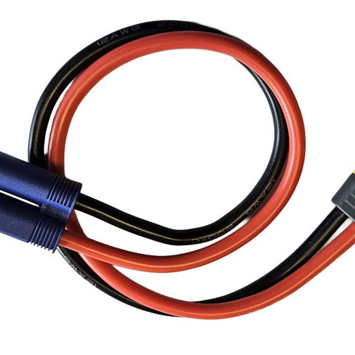 RC Line RCA10041 - XT60 lader (F) naar EC5 accu (M) 12awg 300mm
