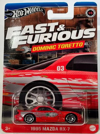 Hot Wheels Fast & Furious Dominic Toretto - 1995 Mazda RX-7 (1/5)