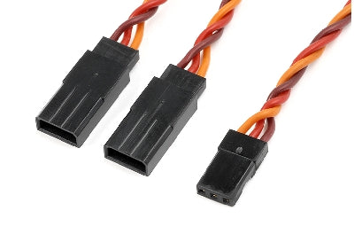 Servo Y- kabel - JR/Hitec - 22AWG / 60 Strengen - 30cm  (1 st)