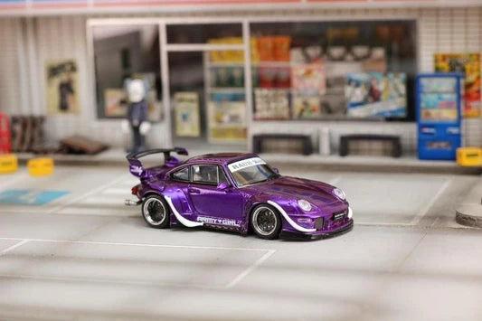 Street Weapon 176 - RWB 993 with low tail, purple