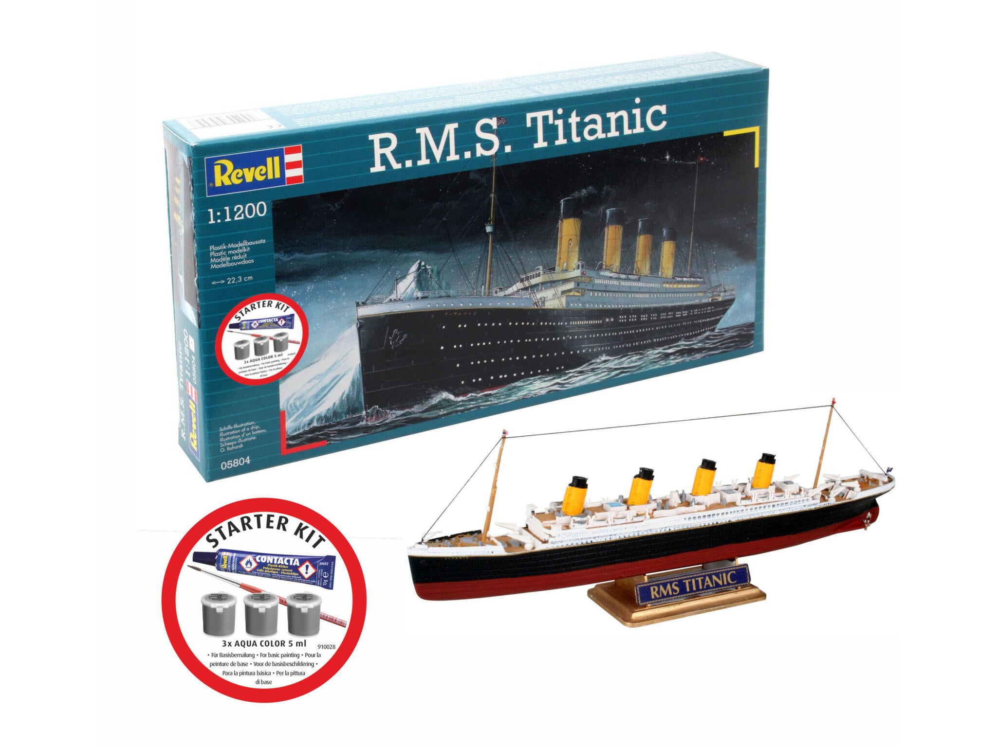 Revell 75804 - 1:1200 R.M.S. Titanic