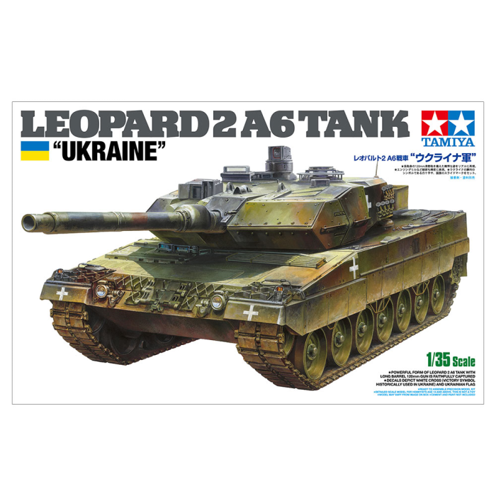 Tamiya 25207 - 1/35 Leopard 2 A6 Tank 'Ukraine'