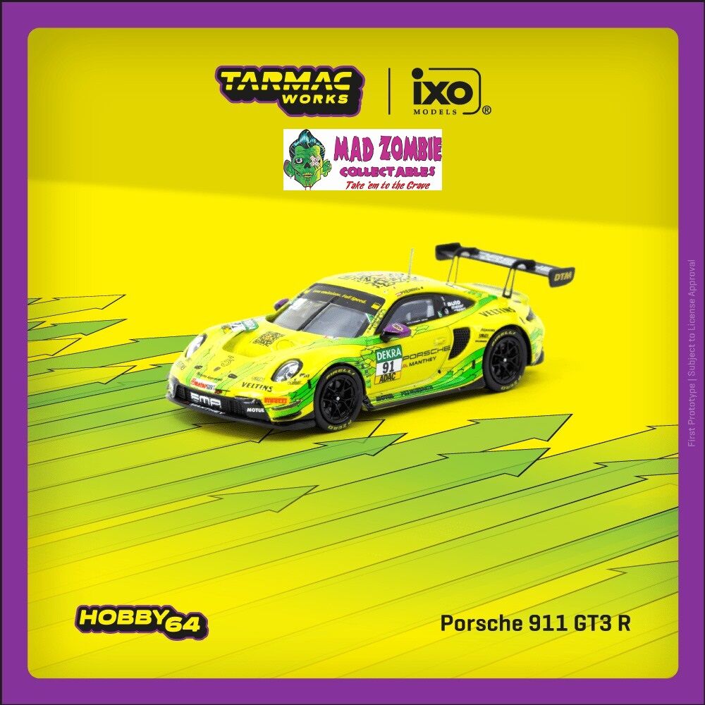 Tarmac Hobby 64 - Porsche 911 GT3 R DTM Champion 2023 Thomas Preining