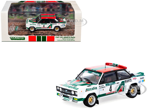 Tarmac Hobby 64 - Fiat 131 Abarth Rally Rallye de Portugal (Vinho do Porto) 1978 Winner #04