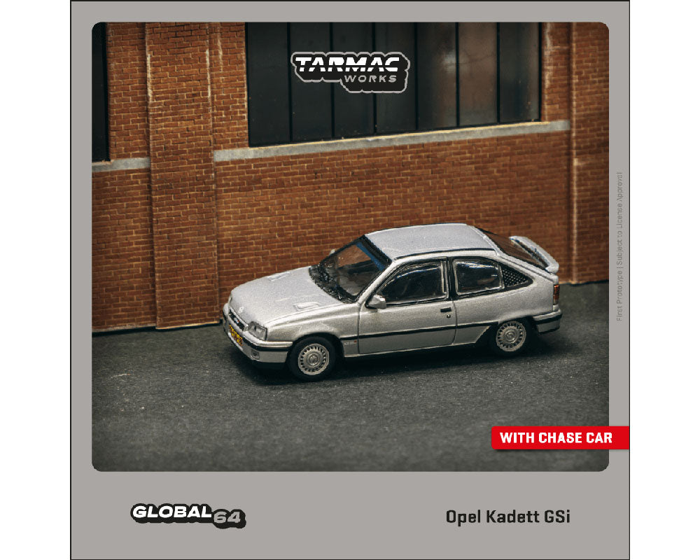 Tarmac Global 64 - Opel Kadett GSI (silver)