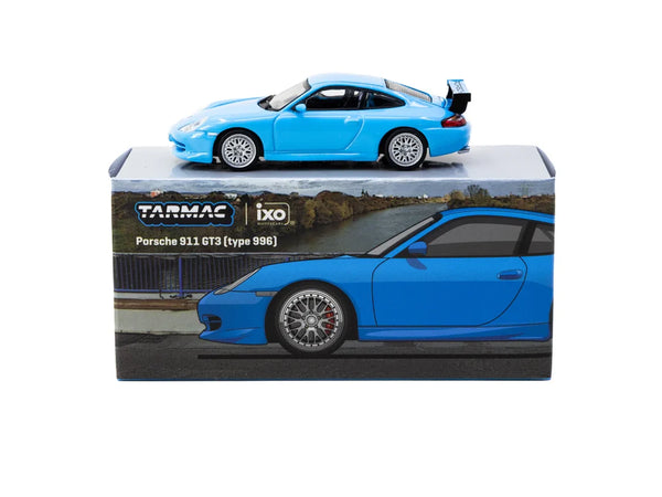 Tarmac Global 64 - Porsche 911 GT3 996 (light blue)