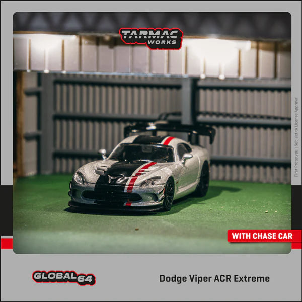 Tarmac Works - Dodge Viber ACR Extreme, silver metallic