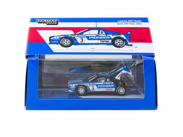Tarmac Hobby 64+ - Lancia 037 Rally Ypres GSI (24h Rally 1983)