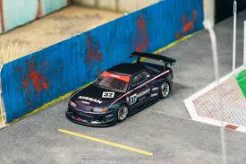 Tarmac Works - Nissan Skyline (r32) widebody, midnight purple