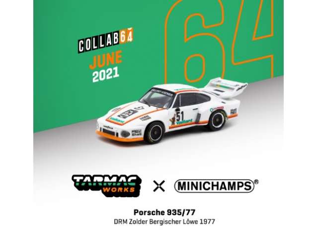 Tarmac Works - Porsche 935/77 "Vaillant" #51 DRM Zolder 1977