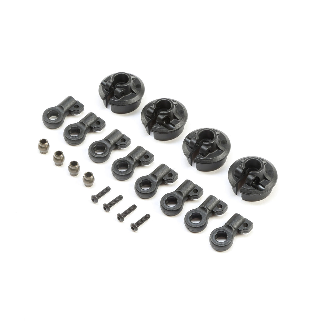 Team Losi Racing TLR243038 - Shock Plastics: 8X, 8XE