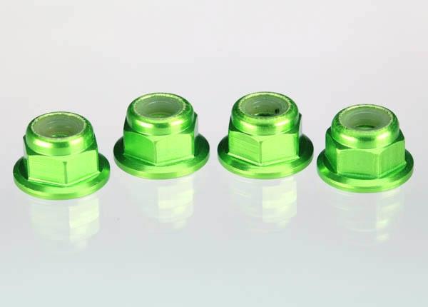 Traxxas TRX1747G - Green anodized axle nuts