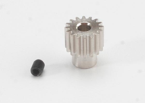 Traxxas TRX2416 - Gear, 16-T pinion (48-pitch) / set screw