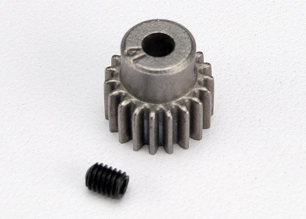 Traxxas TRX2419 - Gear, 19-T pinion (48-pitch) / set screw