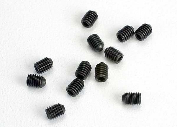 Traxxas TRX2743 - Set (grub) screws, 3mm hardened (12)