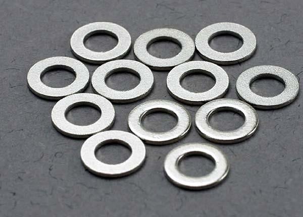 Traxxas TRX2746 - Washers, 3x6mm metal (12)