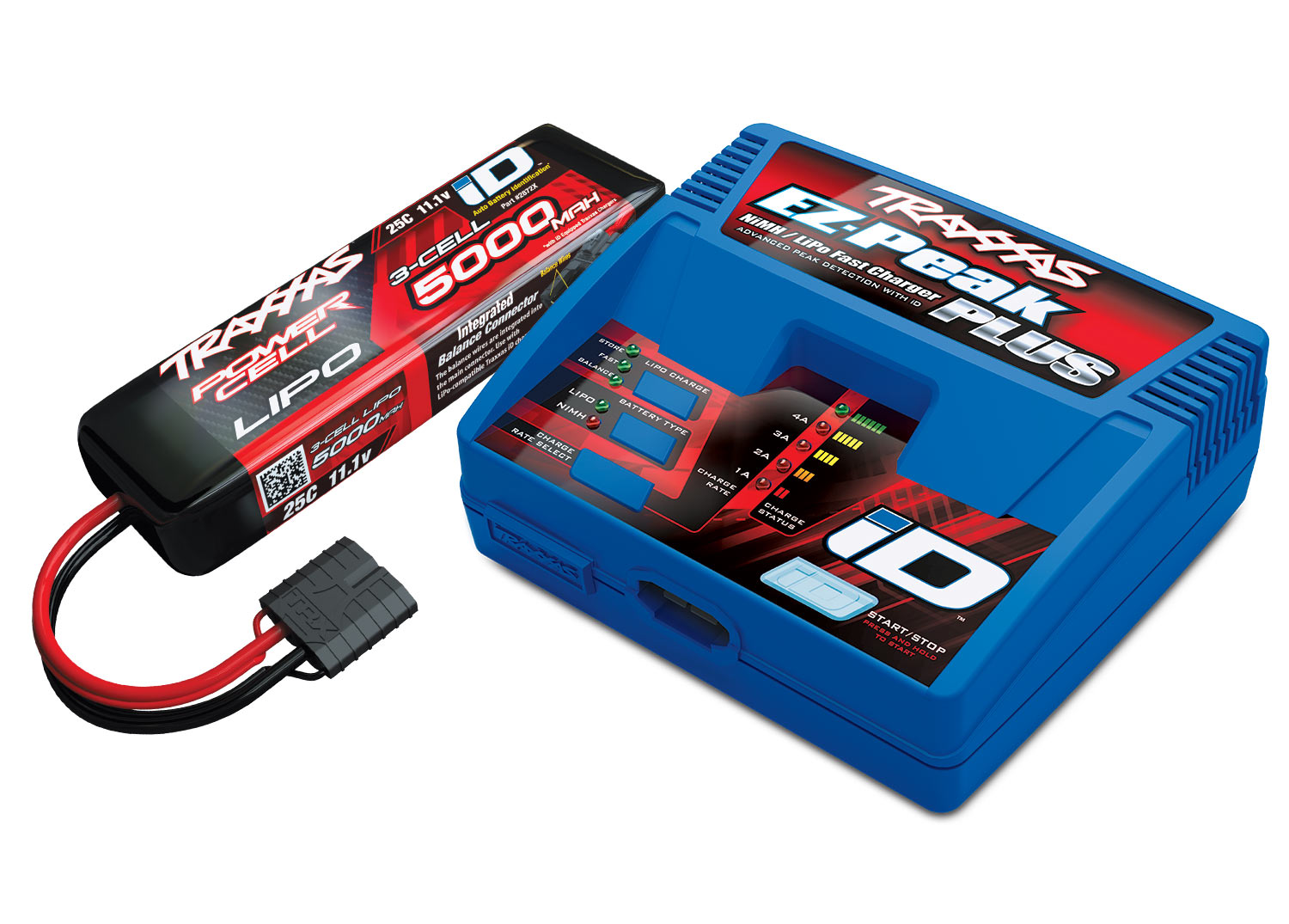 Traxxas TRX2970G-3S - Battery/charger completer pack