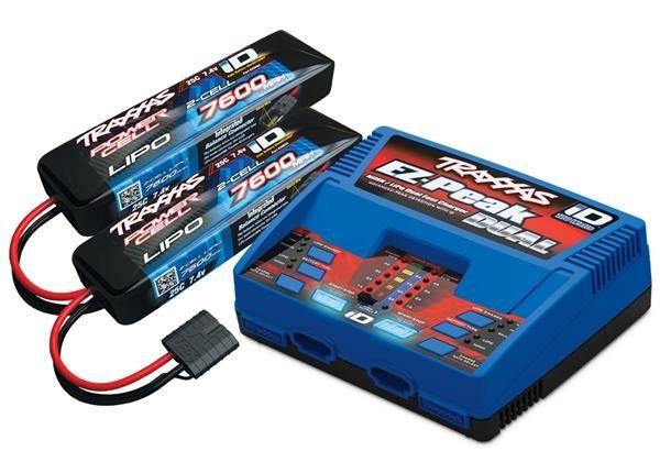 Traxxas TRX2991GX - Traxxas 4S (2X 2869X 7.4V LiPO& 1X 2972GX duo charger