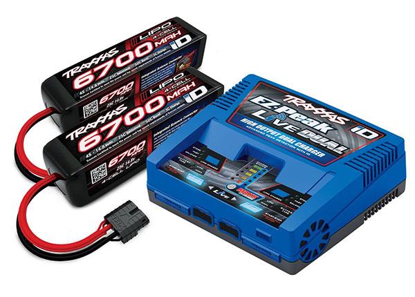 Traxxas TRX2997G - 4s Battery/Charger Completer Pack