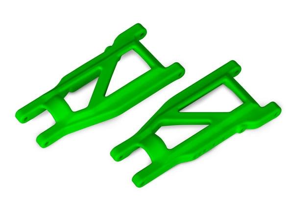 Traxxas TRX3655-GRN - Suspension arms, green, front/rear (left & right) (2) (