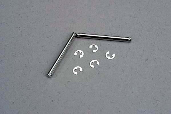 Traxxas TRX3740 - Suspension pins, 2.5x31.5mm (king pins) w/ E-clips (2)