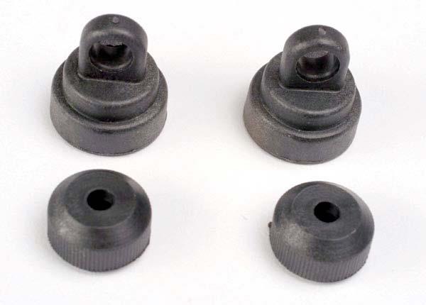 Traxxas TRX3767 - Shock caps (2)/ shock bottoms (2)