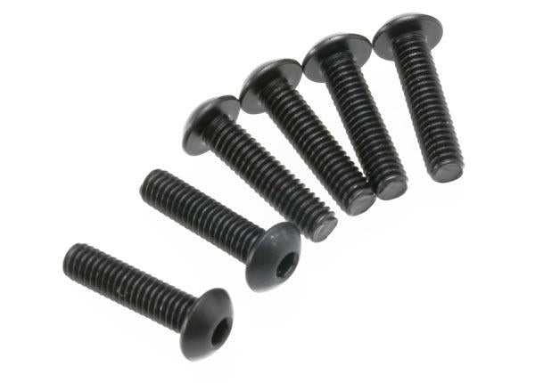 Traxxas TRX3933 - Screws, 4x16mm button-head machine (hex drive) (6)