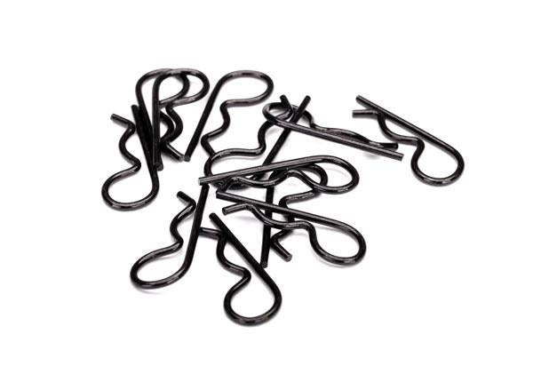 Traxxas TRX3934A - Body clips, heavy duty (black) (12)