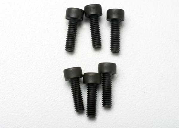 Traxxas TRX3965 - Screws, 2.5x8mm cap-head machine (6)