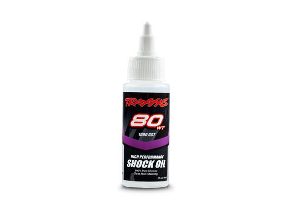 Traxxas TRX5037 - Oil, shock (80 wt, 1,000 cSt, 60cc) (silicone)