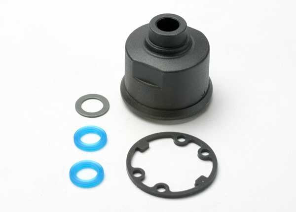 Traxxas TRX5381 - Carrier, differential/ x-ring gaskets (2)/ ring gear gasket