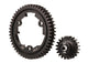 Traxxas TRX6450 - Spur gear, 50-tooth, steel (wide-face)/ gear, 20-T pinion (1.0 metric pitch) (fits 5mm shaft)/ set screw