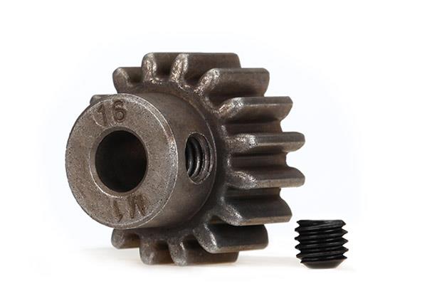 Traxxas TRX6489X - Gear, 16-T pinion (1.0 metric pitch / 5 mm)