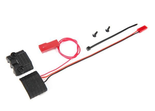 Traxxas TRX6549 - Connector, power tap (with voltage sensor)/ wire tie/ 2.6x8 BCS (2)
