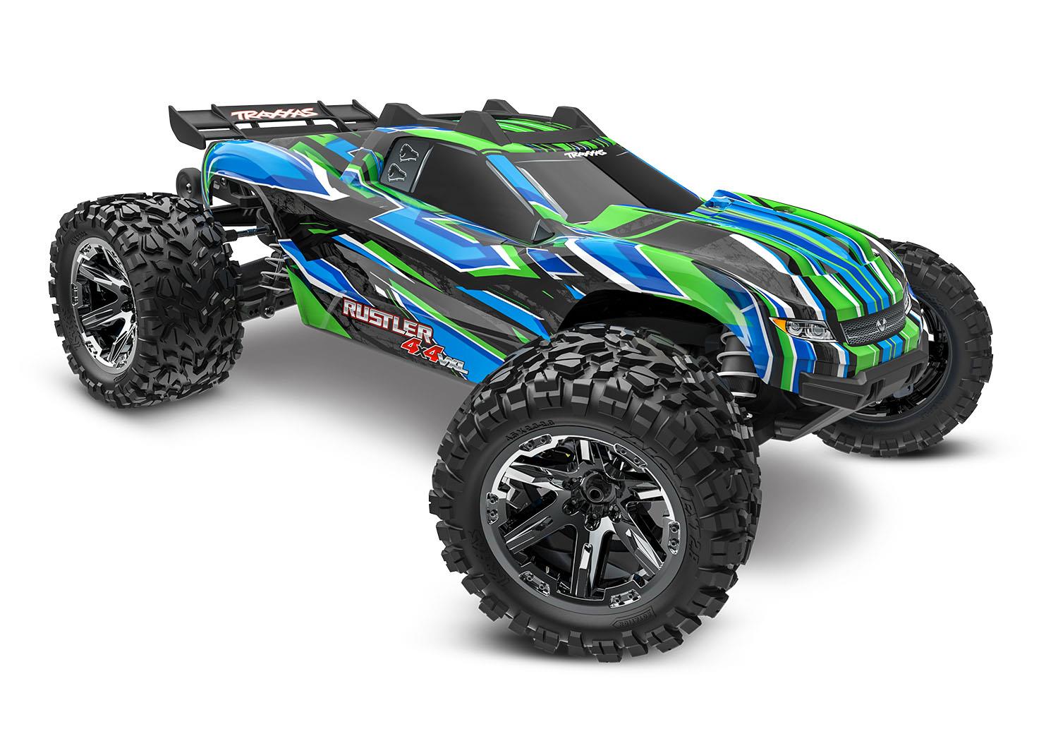Traxxas Rustler 4X4 VXL - Groen